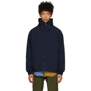 BEAMS PLUS Reversible Navy Hooded Blouson