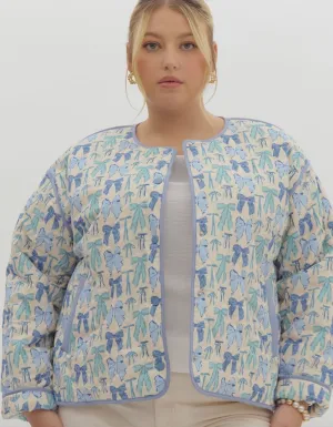 Blue Bow Jacket