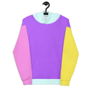Color Block Unisex Adult Hoodie