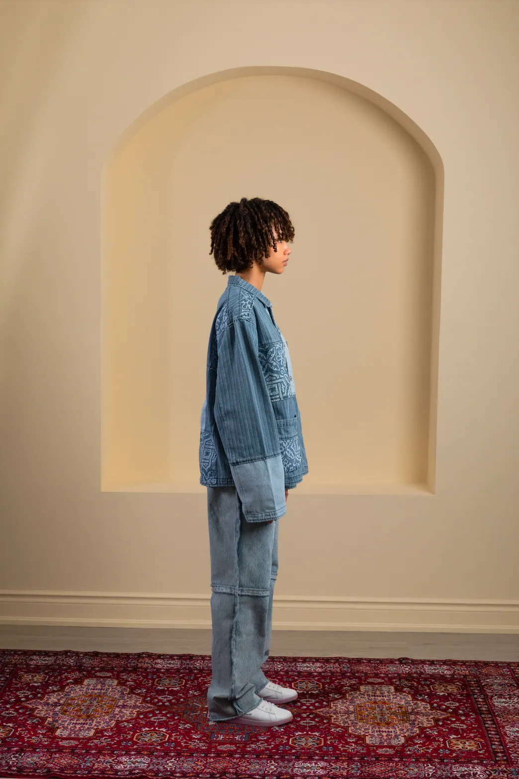 Denim Patchwork Jacket