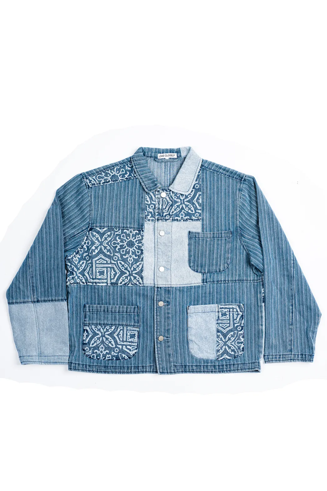 Denim Patchwork Jacket