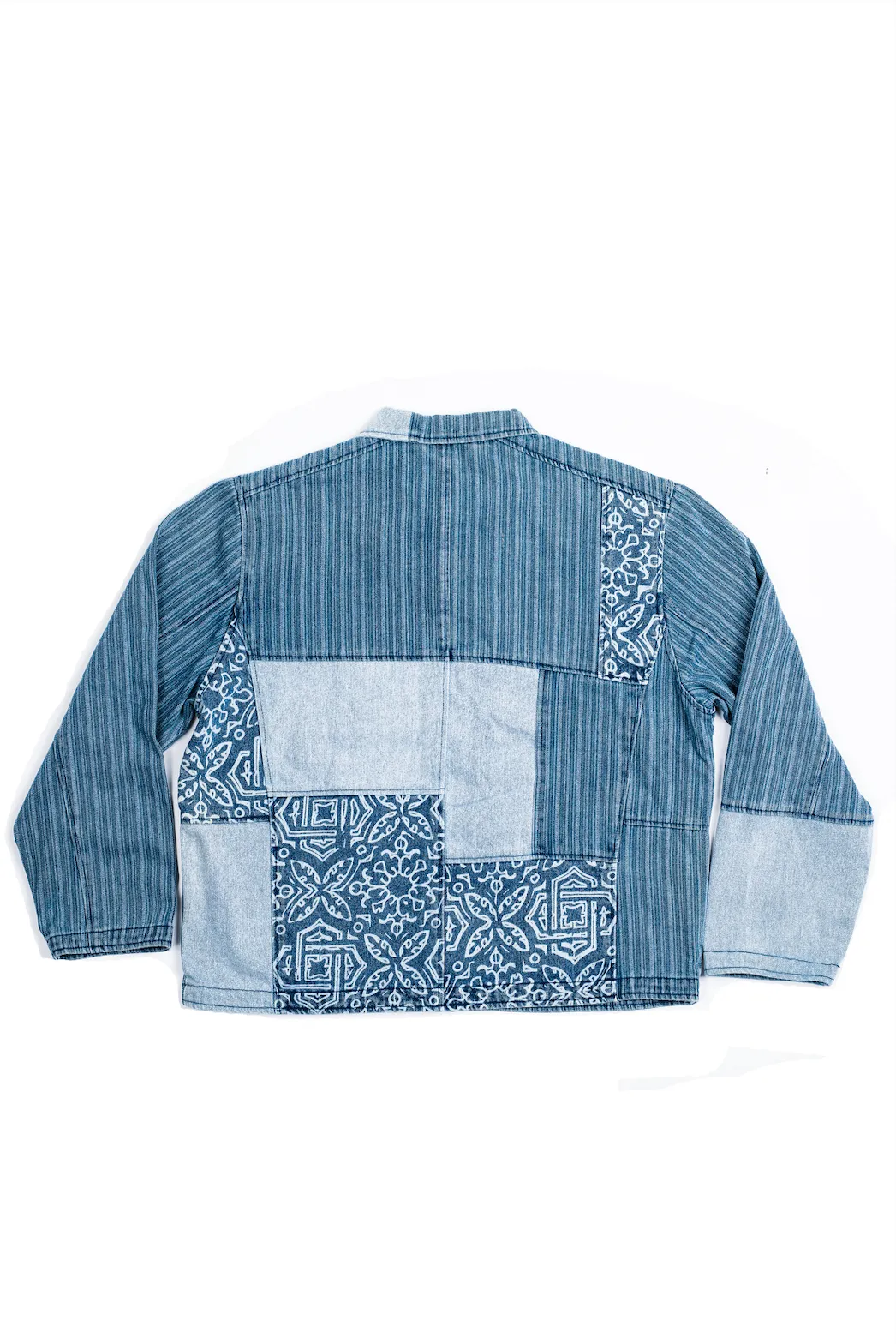 Denim Patchwork Jacket