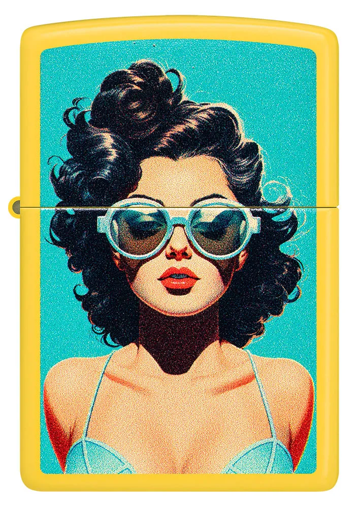 Diseño de pin-up de verano