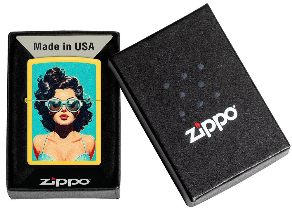 Diseño de pin-up de verano