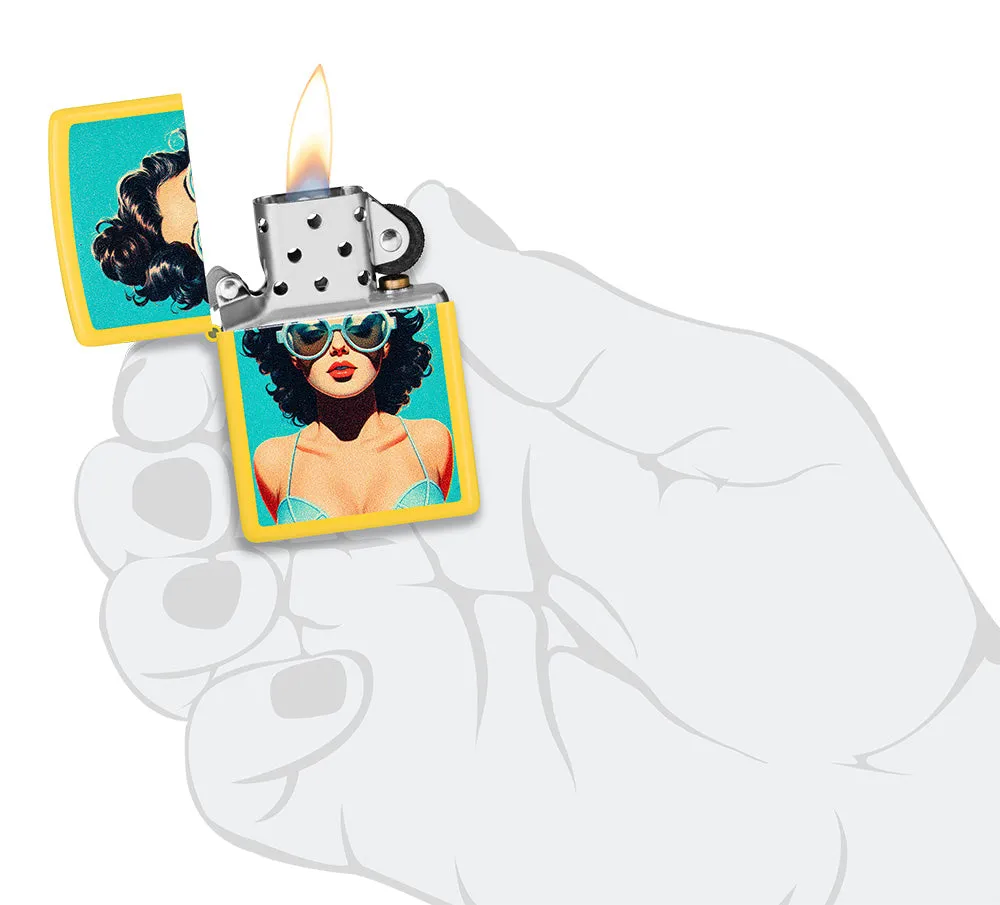 Diseño de pin-up de verano
