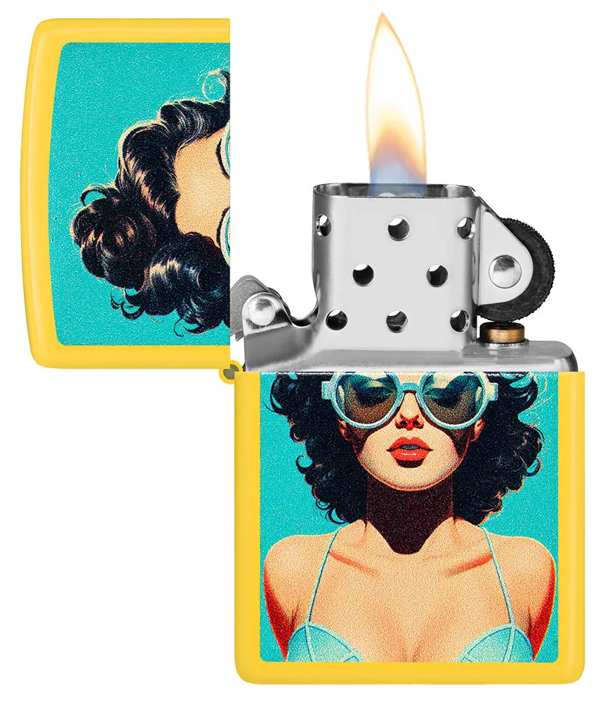 Diseño de pin-up de verano