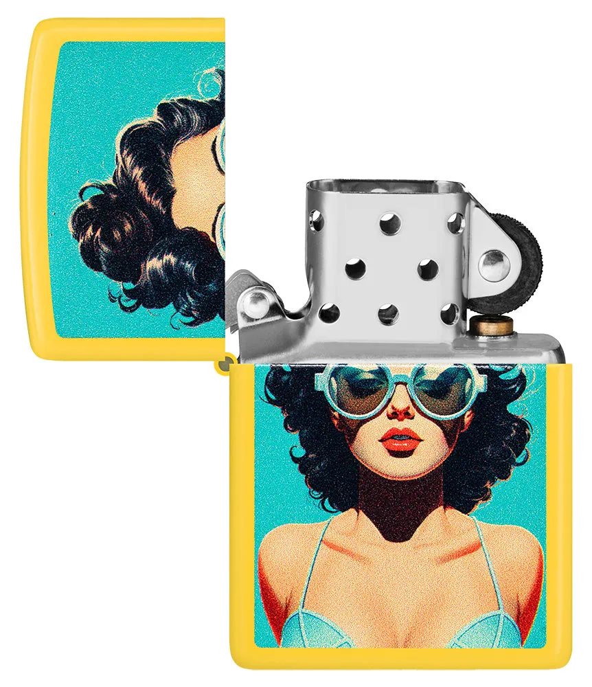 Diseño de pin-up de verano