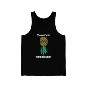 Down For Shenanigans Unisex Jersey Tank