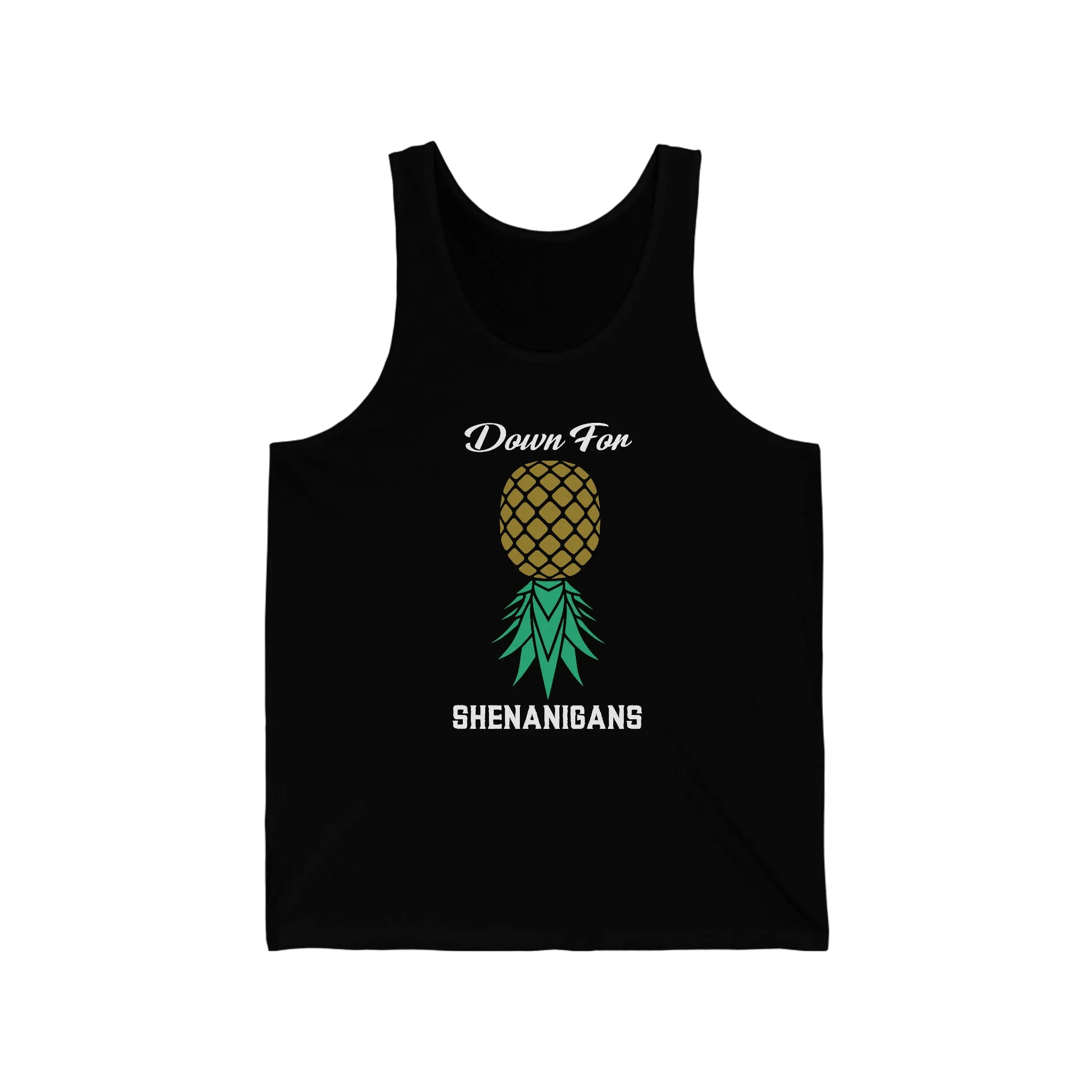 Down For Shenanigans Unisex Jersey Tank