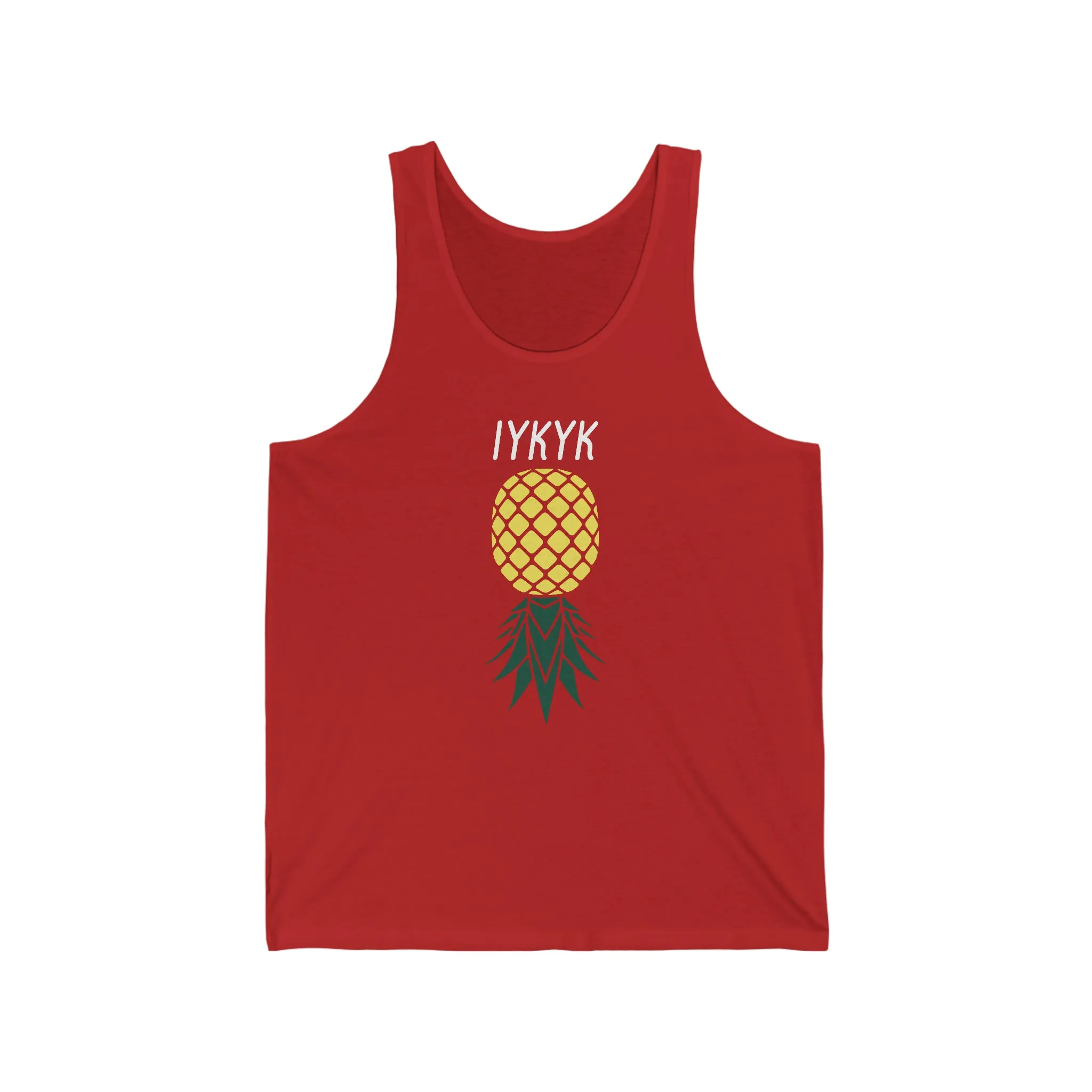 IYKYK Unisex Jersey Tank