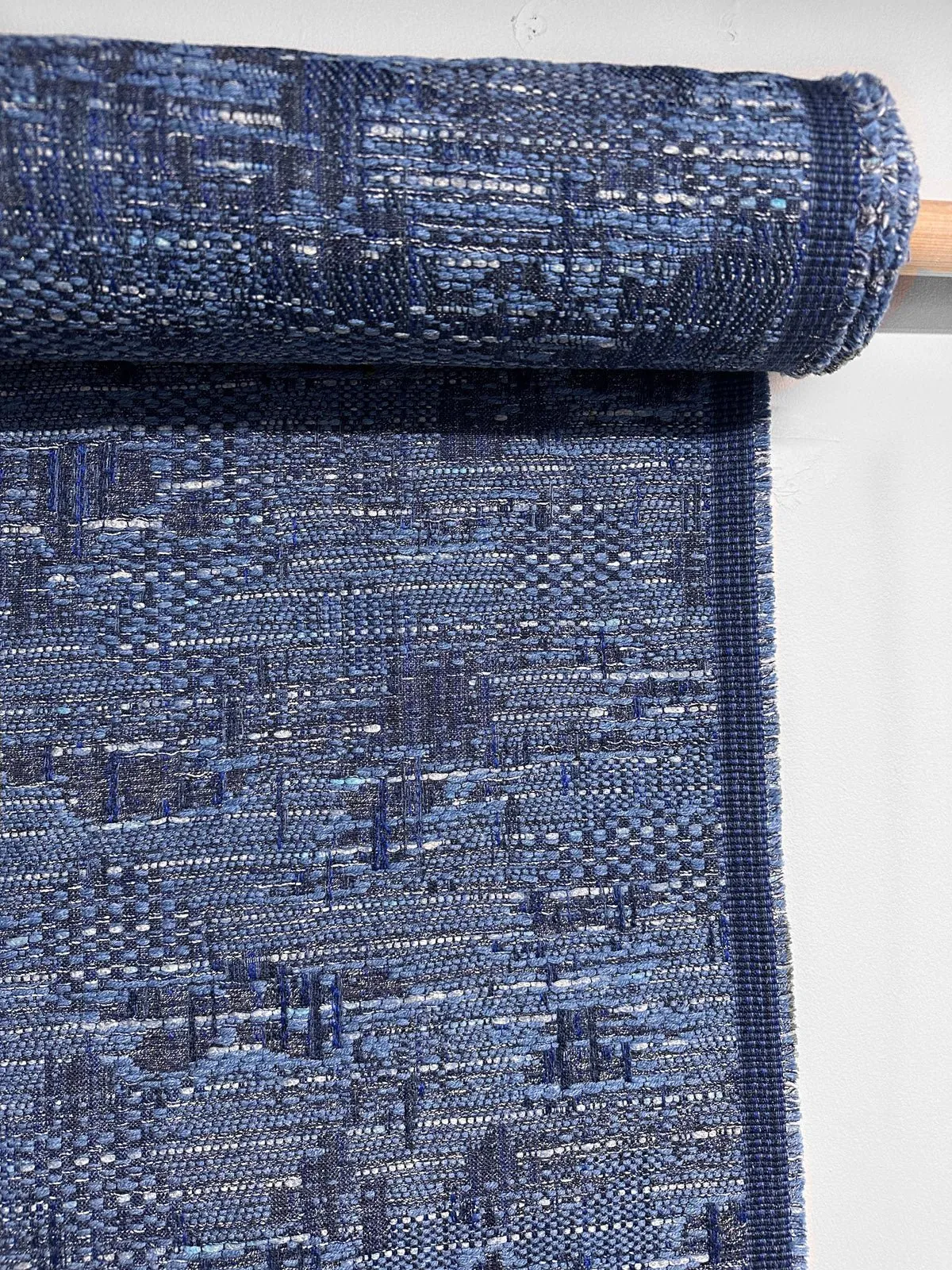 Malhia Kent Haute Couture Indigo Tweed