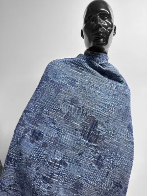 Malhia Kent Haute Couture Indigo Tweed
