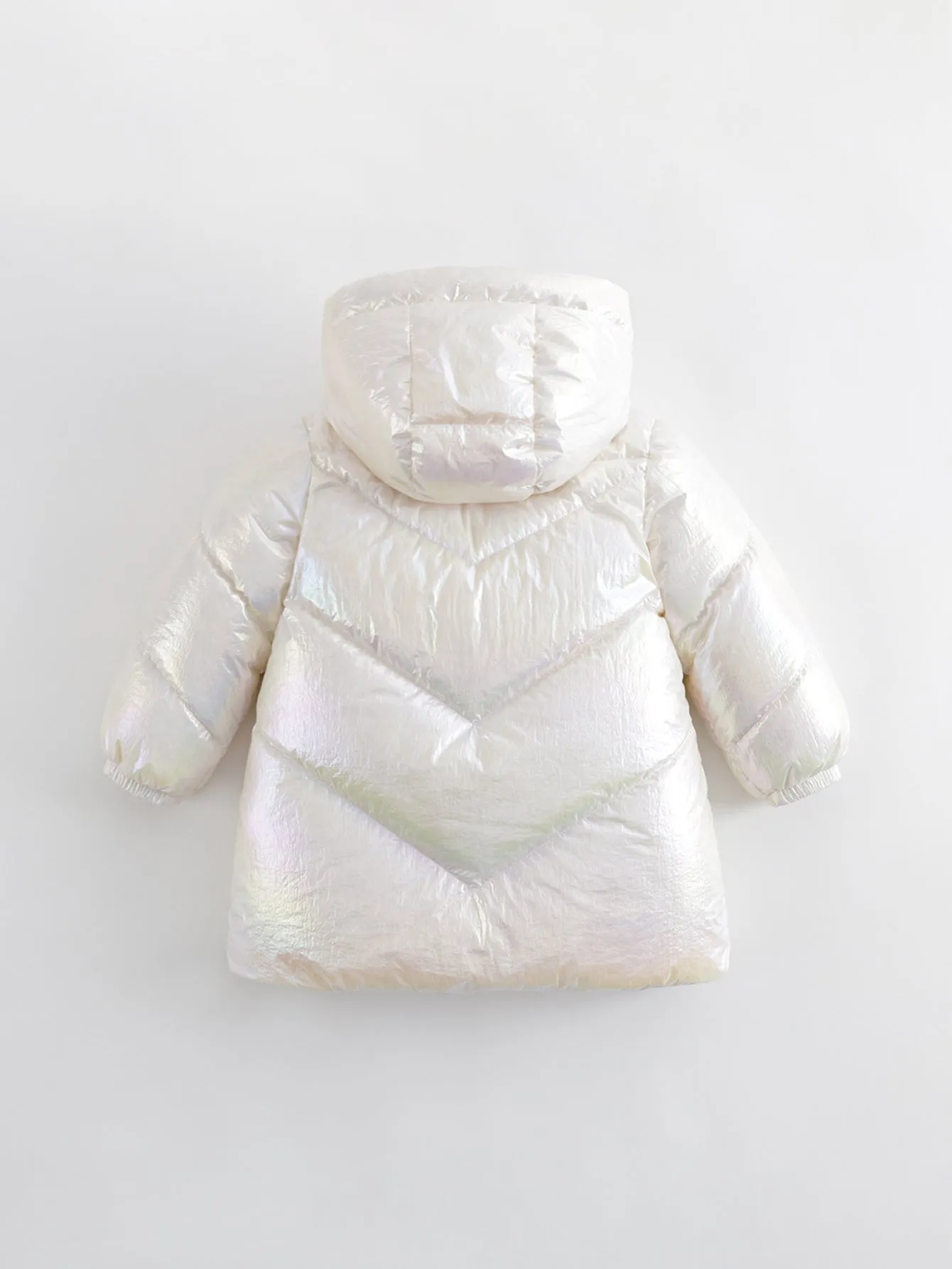 MARC & JANIE Girls Ultralight Hooded Down Mid-Length Coat 221259