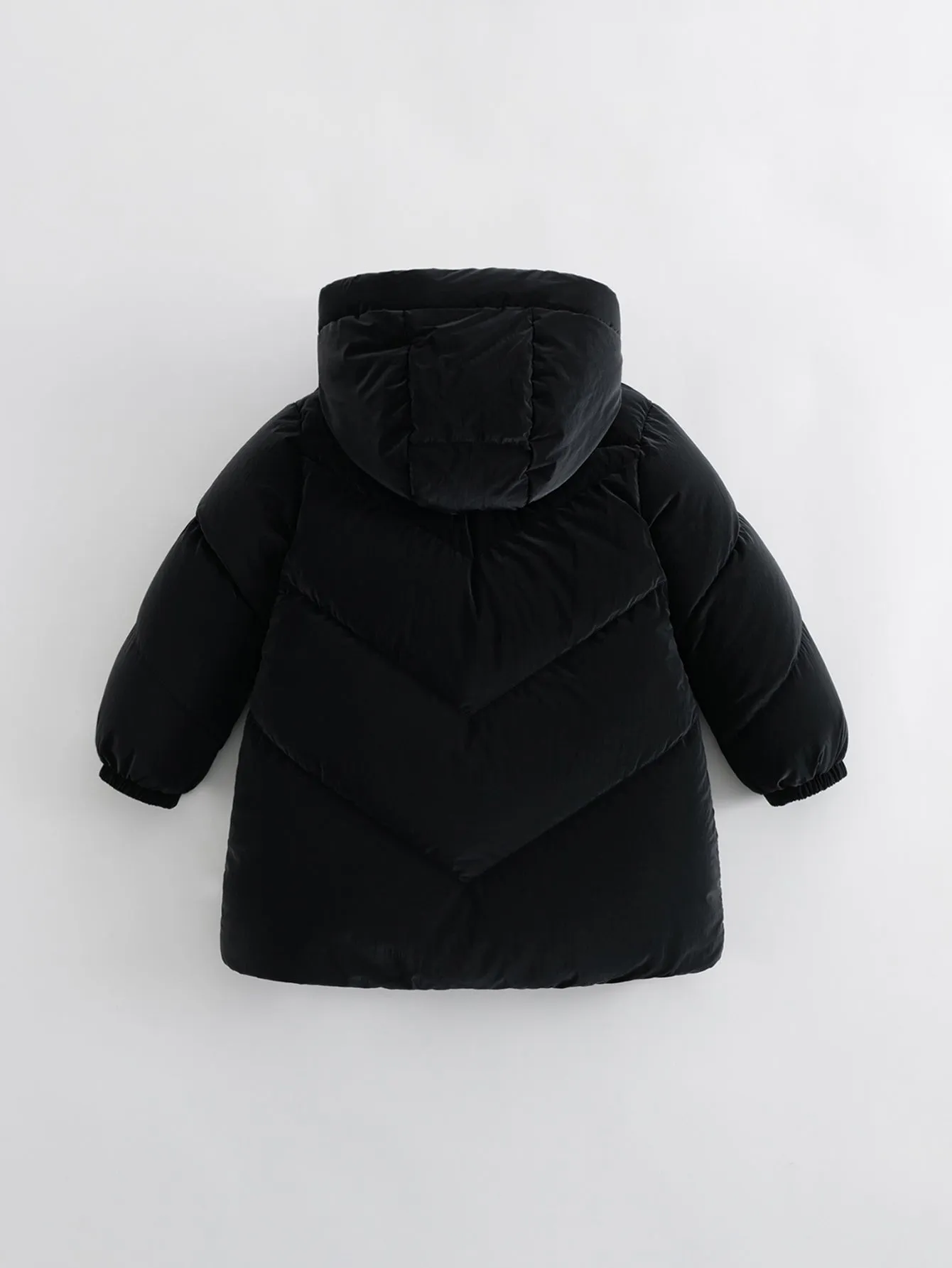 MARC & JANIE Girls Ultralight Hooded Down Mid-Length Coat 221259