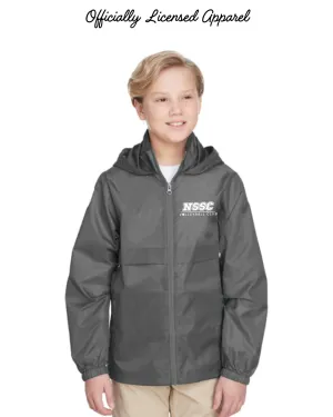 NSSC Embroidered Lightweight Youth Hooded Jacket - 3 Colors