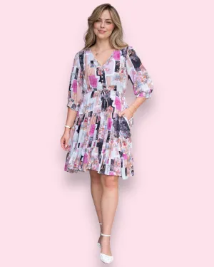 Perri Patchwork Dress