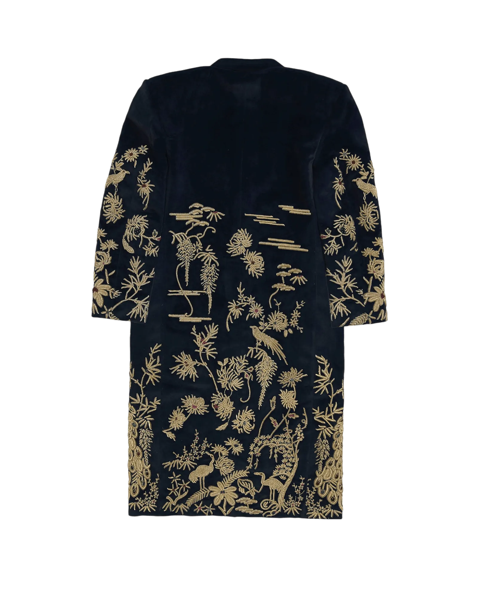 "GOLDEN PEACOCK" LONG COAT