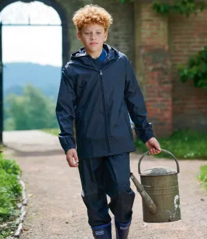 Regatta Kids Pro Stormbreak Waterproof Jacket | Navy