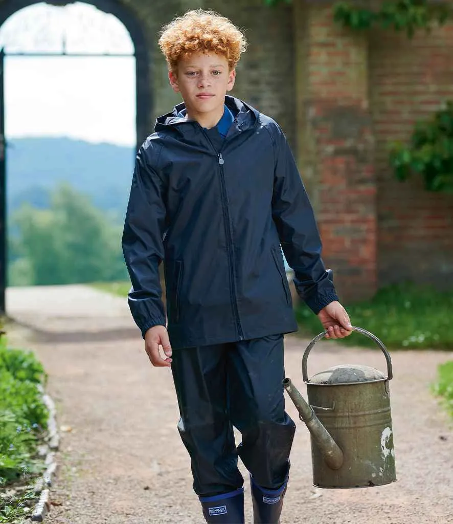 Regatta Kids Pro Stormbreak Waterproof Jacket | Navy