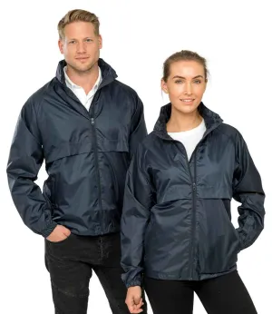 Result Core Lightweight Lined Waterproof Jacket | Navy