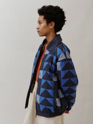 Sideline | Nelly Jacket | Patchwork Indigo