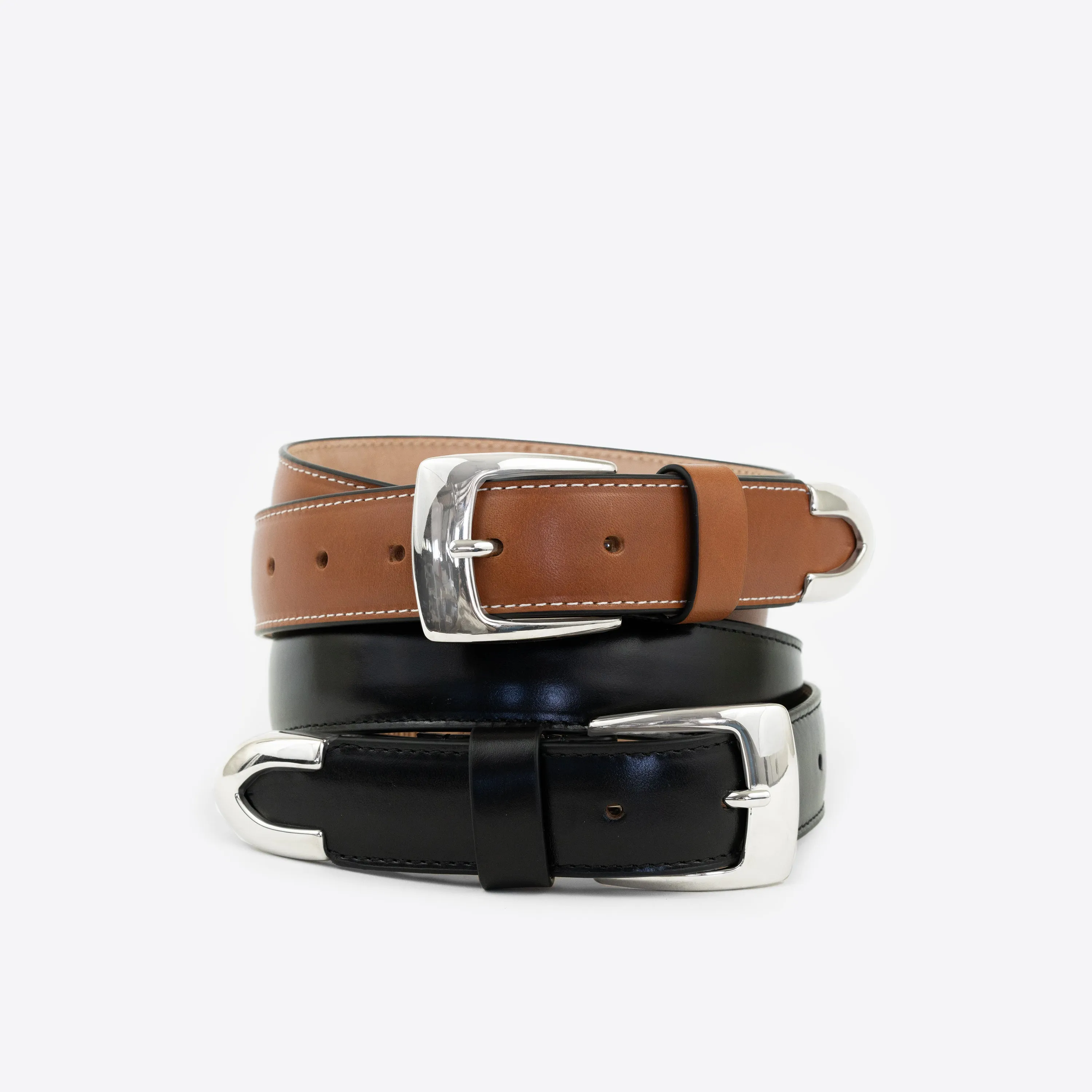 Slim Belt Black Solid