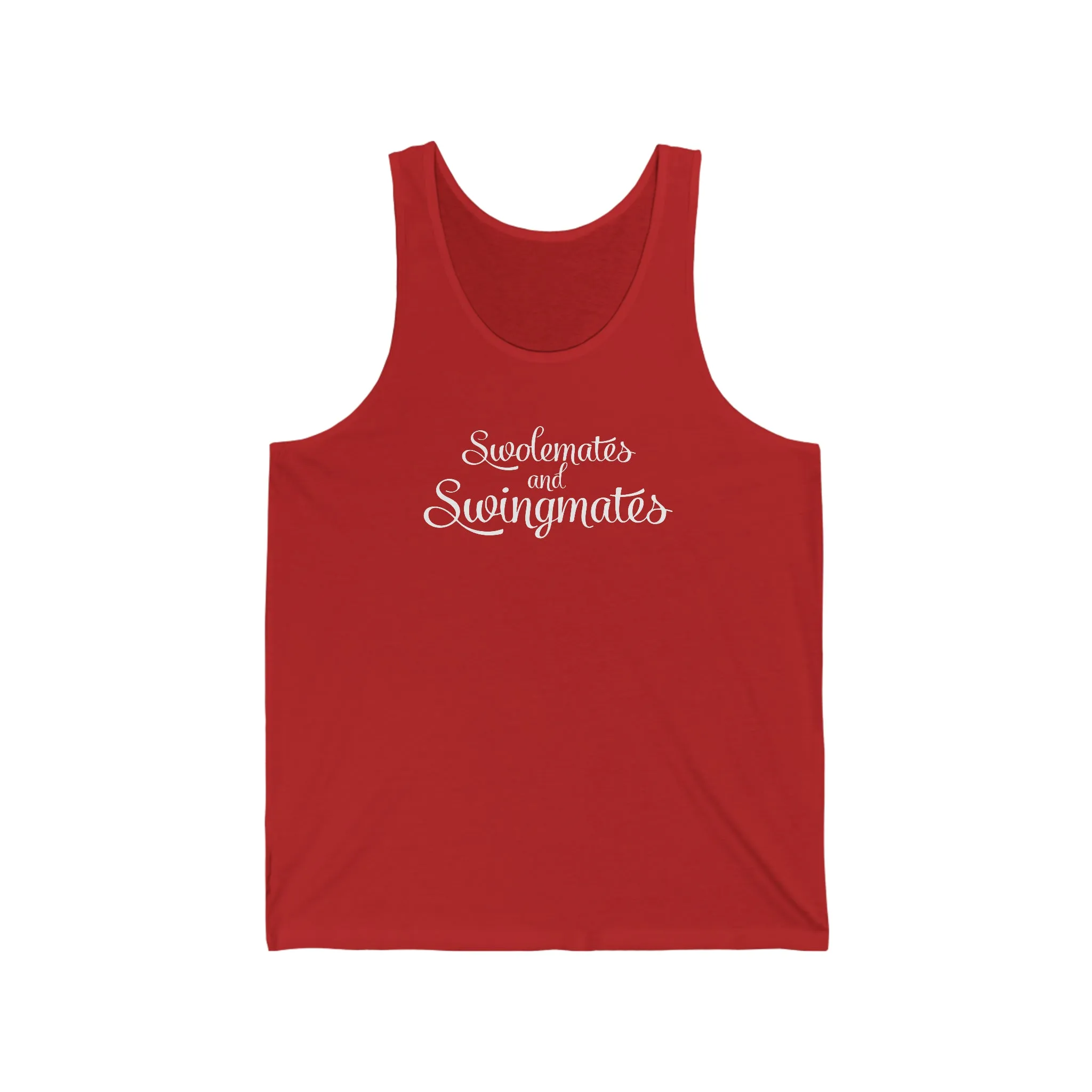 Soulmates and Swingmates Unisex Jersey Tank