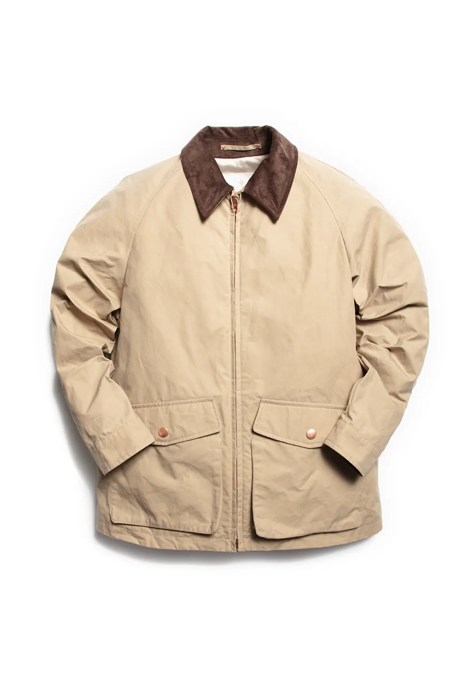 The Casual Wax Jacket - Alabaster