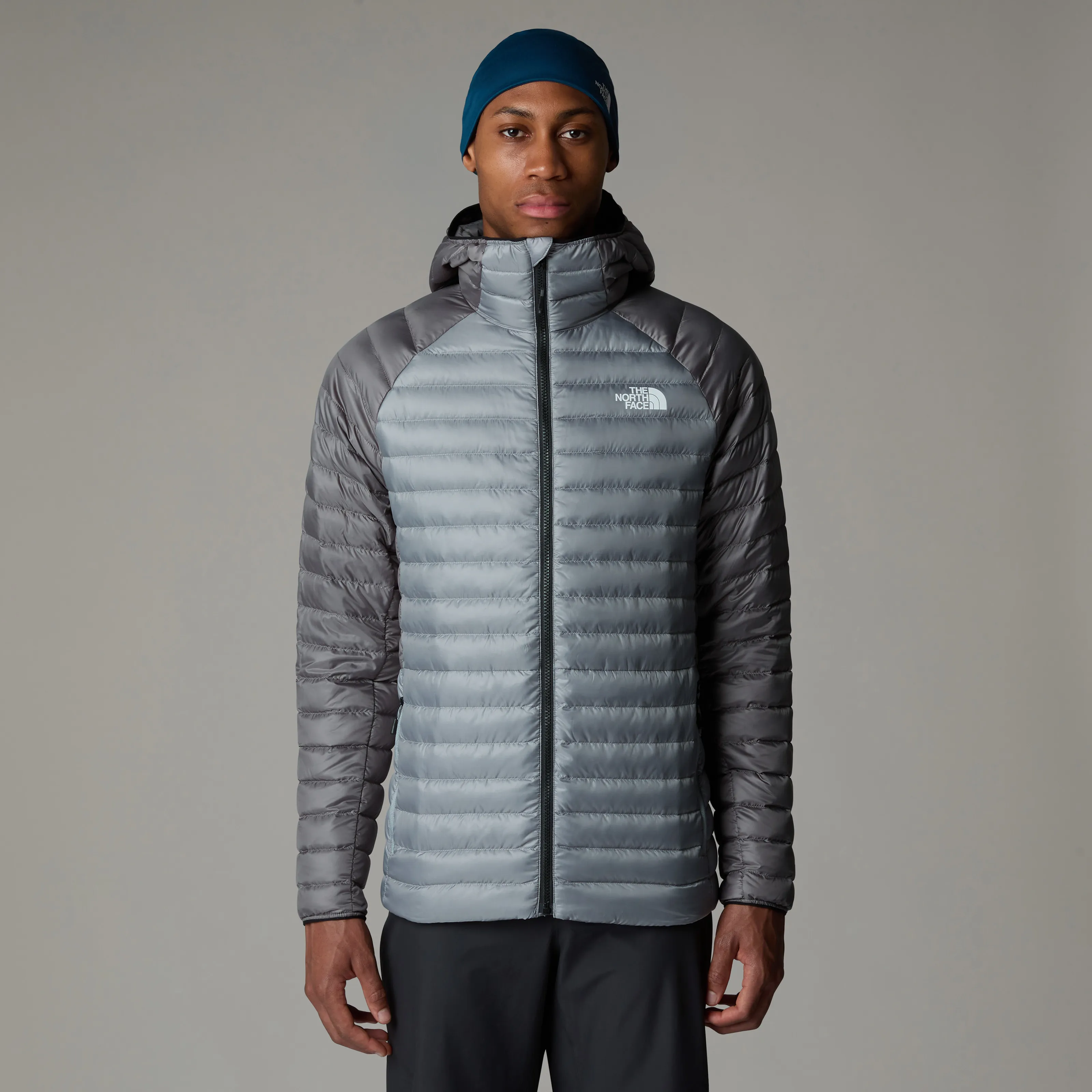 The North Face Men&#x27;s Bettaforca Hooded Down Jacket Monument Grey/Smoked Pearl | Buy The North Face Men&#x27;s Bettaforca Hooded Down Jacket Monument Grey/Smoked Pearl here | Outnorth