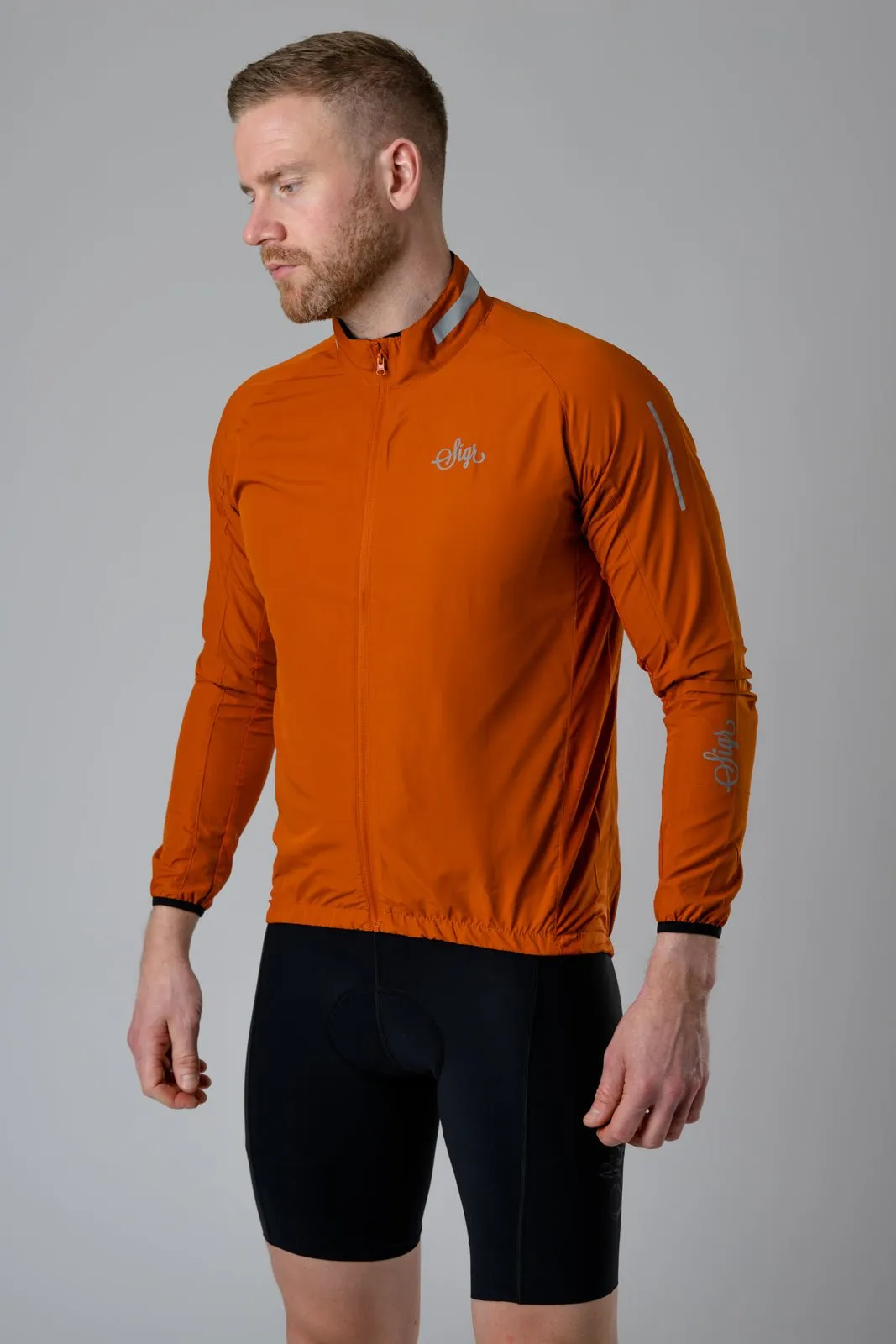 Treriksröset Orange - Cycling Pack Jacket for Men