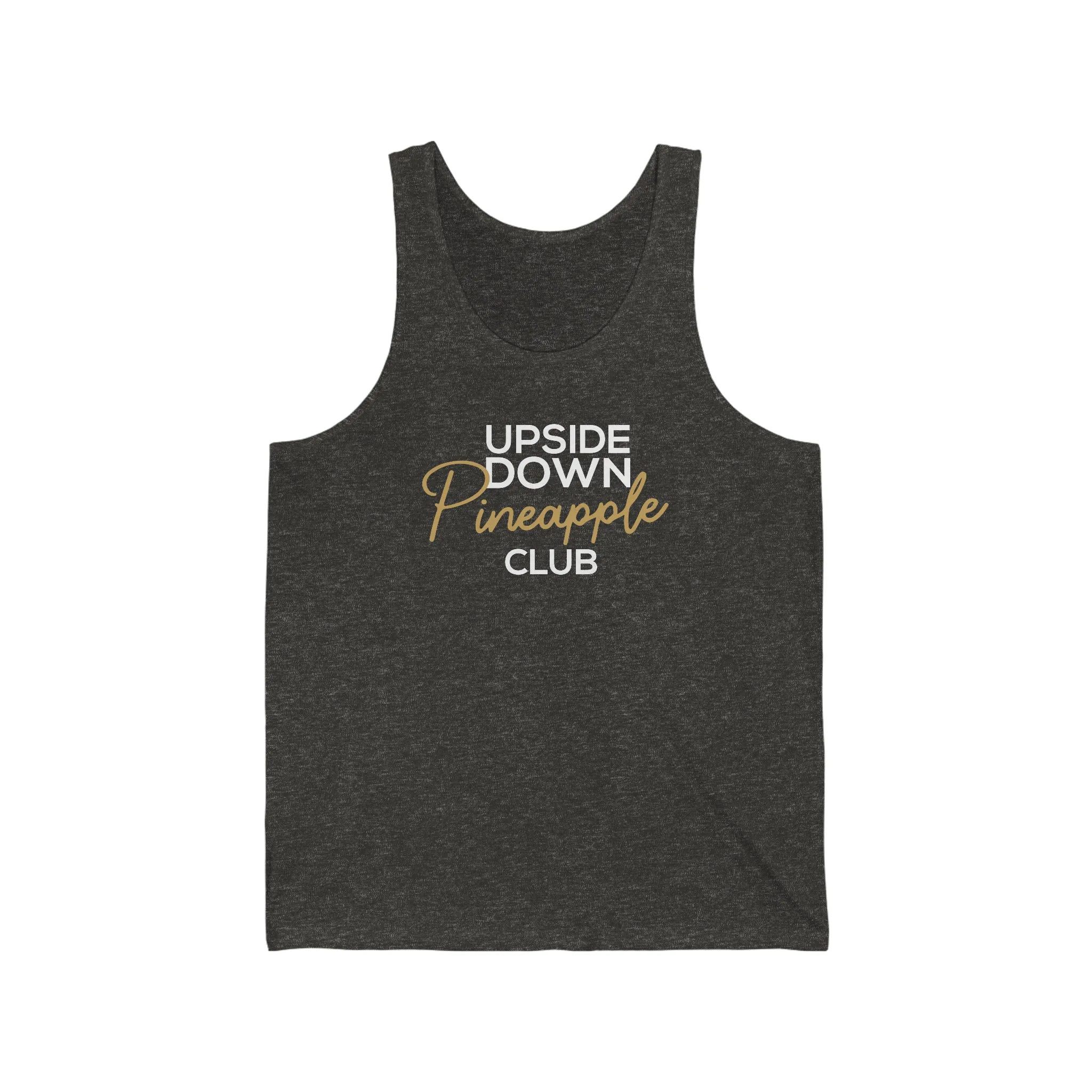 Upside Down Pineapple Club Unisex Jersey Tank