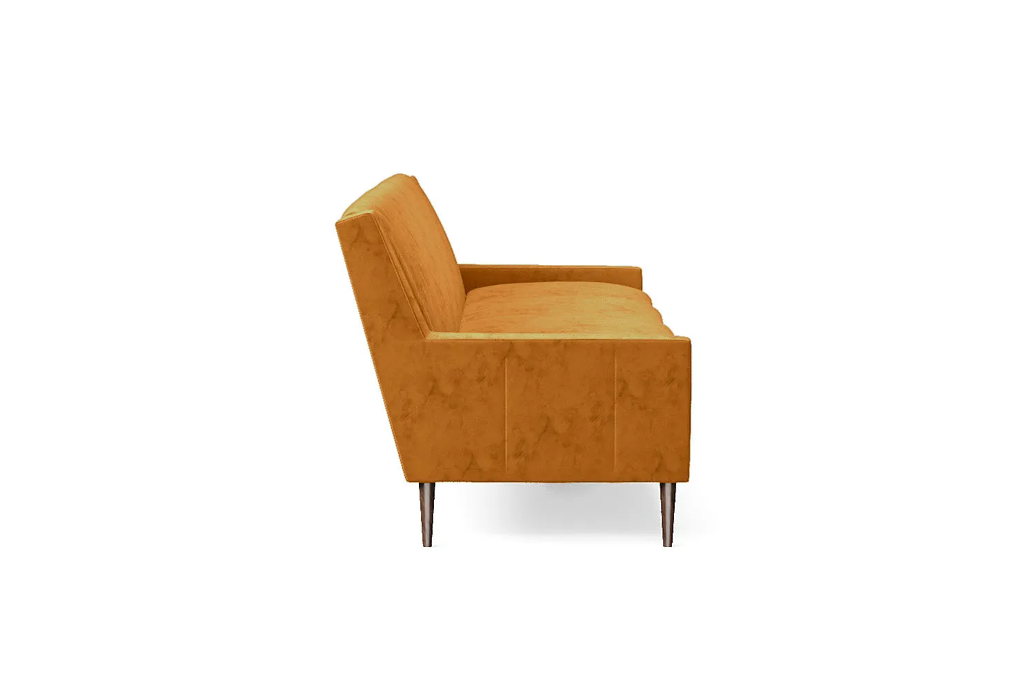 Vigevano 4 Seater Sofa Gold Velvet